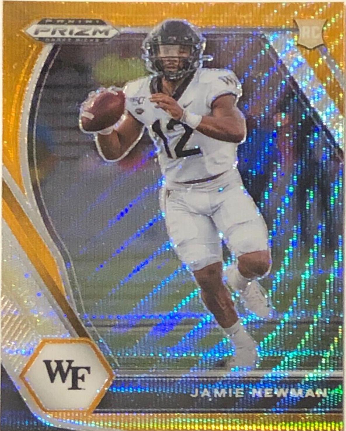 Jamie Newman [Orange Wave Prizm] #174