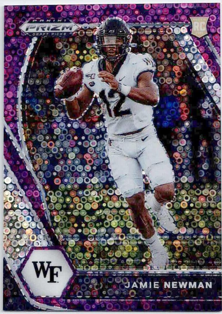 Jamie Newman [Purple Circles Prizm] #135