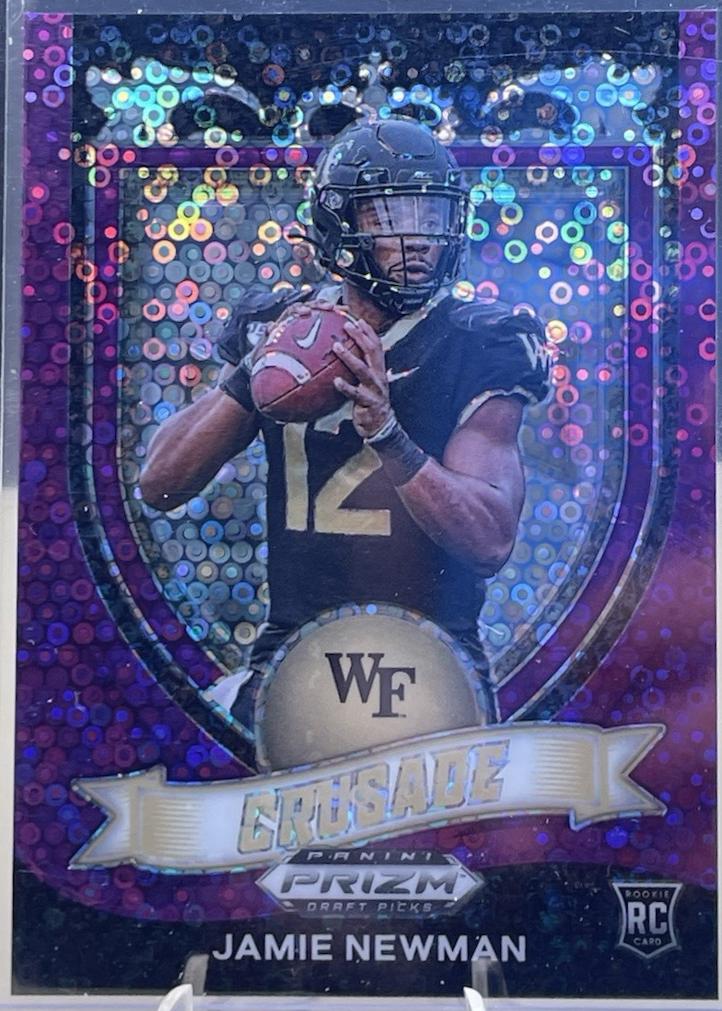 Jamie Newman [Purple Circles Prizm] #174