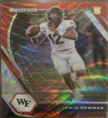 Jamie Newman [Ruby Wave Prizm] #135