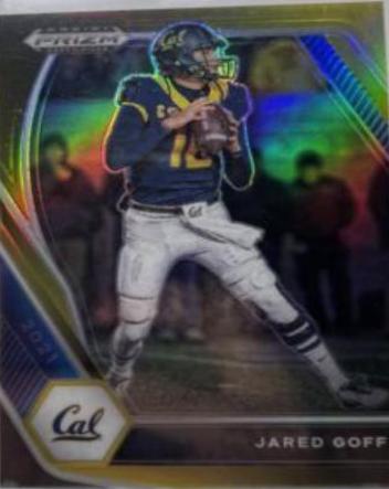 Jared Goff [Black Gold Prizm] #12
