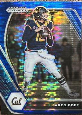 Jared Goff [Blue Pulsar Prizm] #12