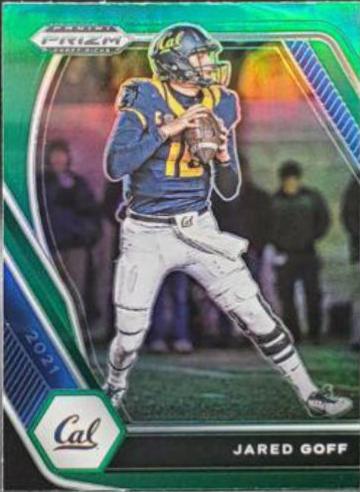 Jared Goff [Green Prizm] #12