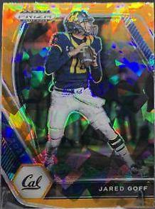 Jared Goff [Orange Ice Prizm] #12