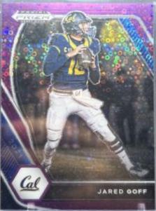 Jared Goff [Purple Circles Prizm] #12