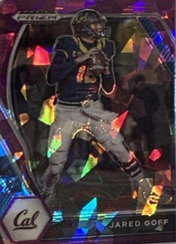 Jared Goff [Purple Ice Prizm] #12