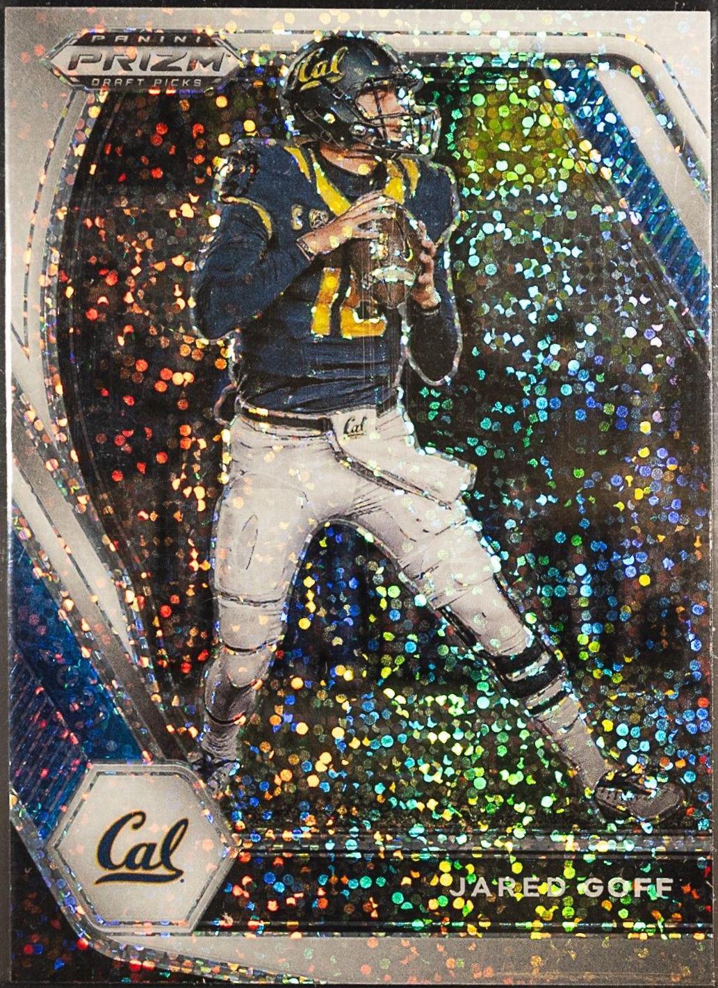 Jared Goff [White Sparkle Prizm] #12