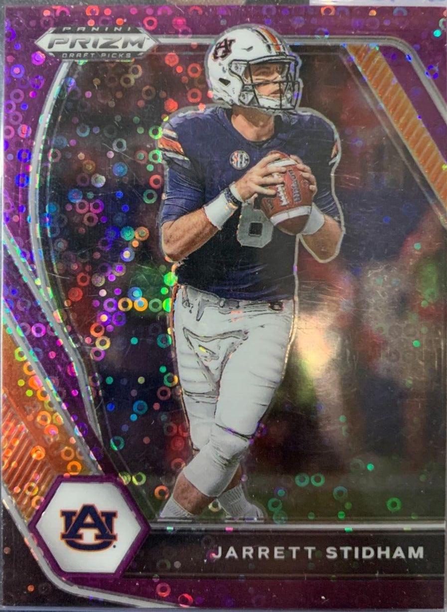 Jarrett Stidham [Purple Circles Prizm] #31