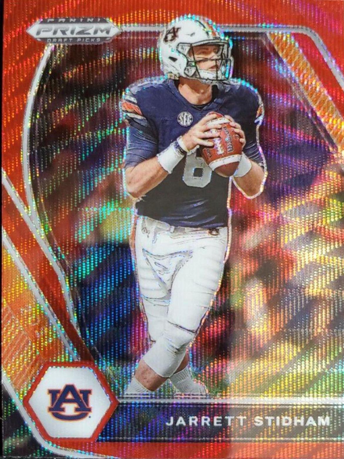 Jarrett Stidham [Ruby Wave Prizm] #31