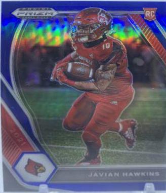 Javian Hawkins [Blue Prizm] #119