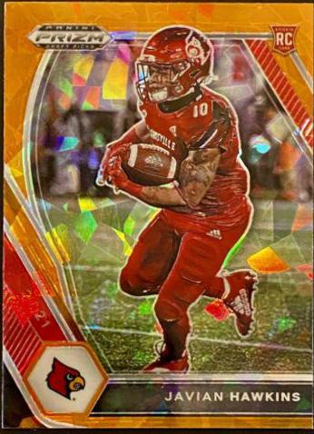 Javian Hawkins [Orange Ice Prizm] #119