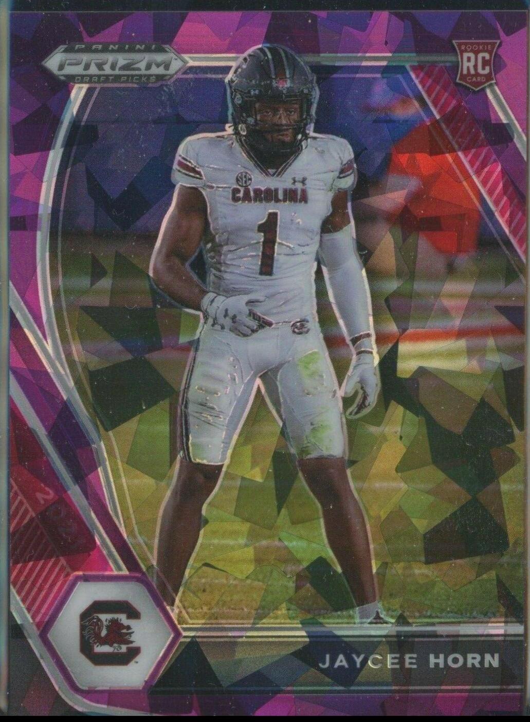Jaycee Horn [Purple Ice Prizm] #142