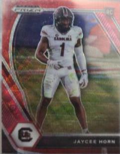 Jaycee Horn [Red Pulsar Prizm] #142
