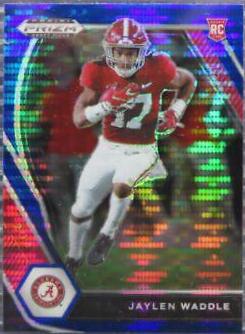 Jaylen Waddle [Blue Pulsar Prizm] #103