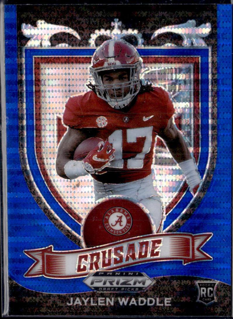 Jaylen Waddle [Blue Pulsar Prizm] #169