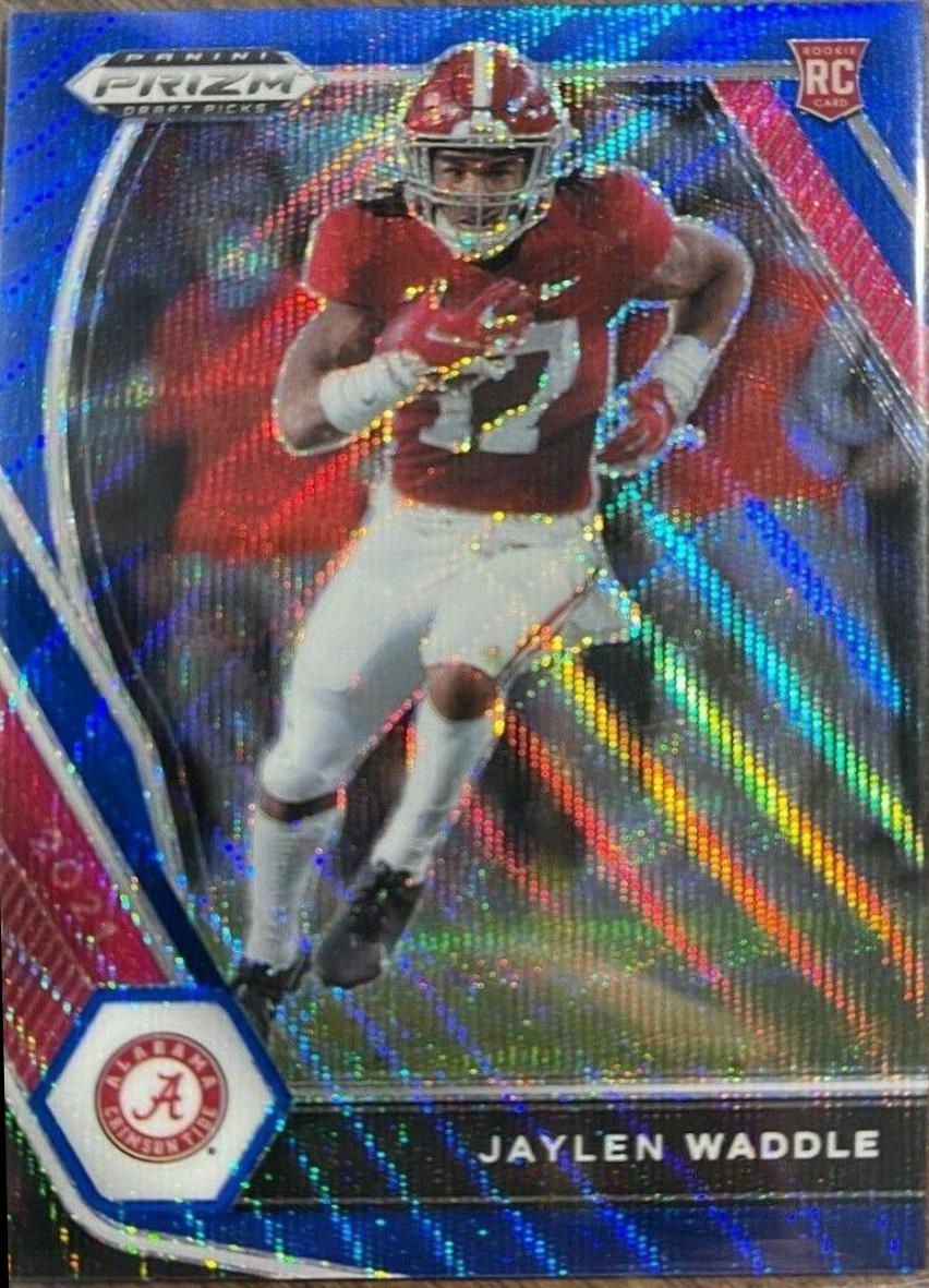 Jaylen Waddle [Blue Wave Prizm] #103