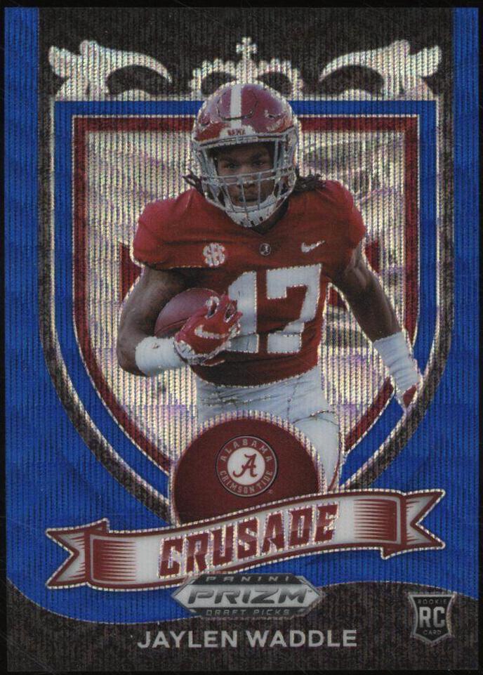 Jaylen Waddle [Blue Wave Prizm] #169