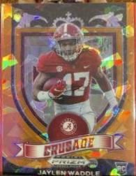 Jaylen Waddle [Gold Ice Prizm] #169