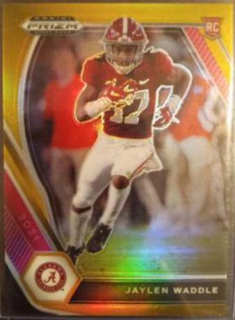 Jaylen Waddle [Gold Prizm] #103