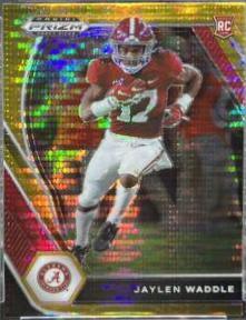 Jaylen Waddle [Gold Pulsar Prizm] #103