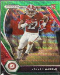 Jaylen Waddle [Green Wave Prizm] #103