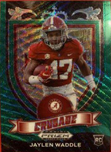 Jaylen Waddle [Green Wave Prizm] #169