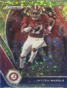Jaylen Waddle [Neon Green Circles Prizm] #103