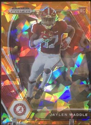 Jaylen Waddle [Orange Ice Prizm] #103