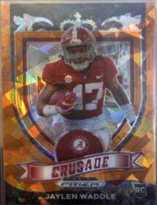 Jaylen Waddle [Orange Ice Prizm] #169