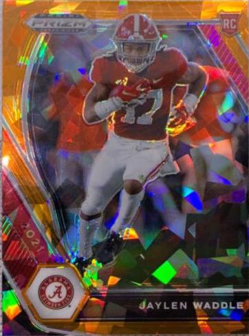 Jaylen Waddle [Orange Pulsar Prizm] #103