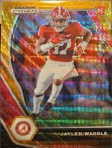 Jaylen Waddle [Orange Wave Prizm] #169