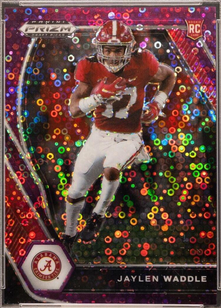 Jaylen Waddle [Purple Circles Prizm] #169