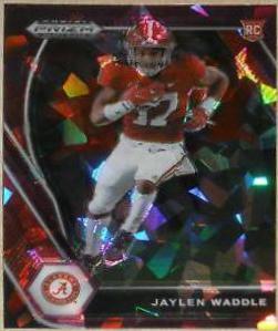 Jaylen Waddle [Purple Ice Prizm] #103