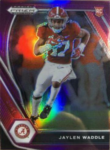 Jaylen Waddle [Purple Prizm] #103