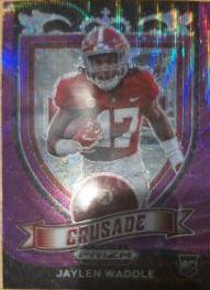 Jaylen Waddle [Purple Prizm] #169