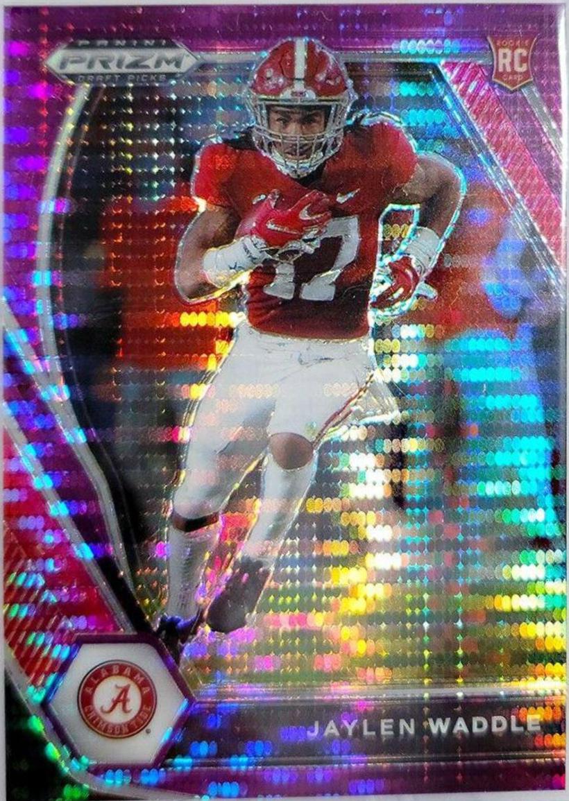 Jaylen Waddle [Purple Pulsar Prizm] #103