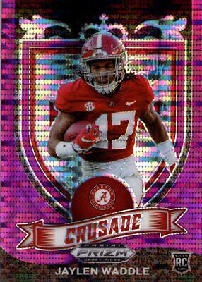Jaylen Waddle [Purple Pulsar Prizm] #169
