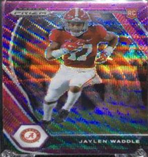 Jaylen Waddle [Purple Wave Prizm] #103