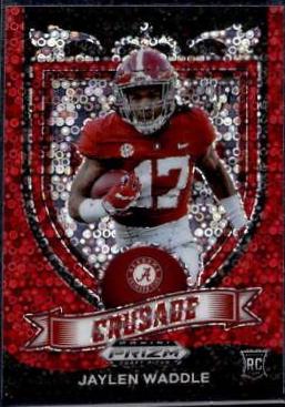 Jaylen Waddle [Red Circles Prizm] #169