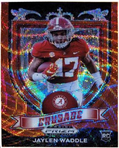Jaylen Waddle [Red Prizm] #169