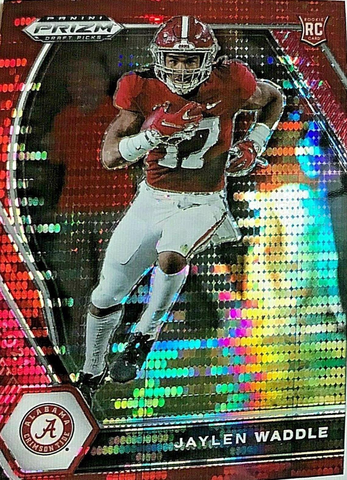 Jaylen Waddle [Red Pulsar Prizm] #103