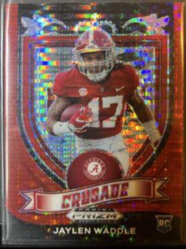 Jaylen Waddle [Red Pulsar Prizm] #169