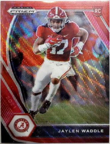 Jaylen Waddle [Ruby Wave Prizm] #103