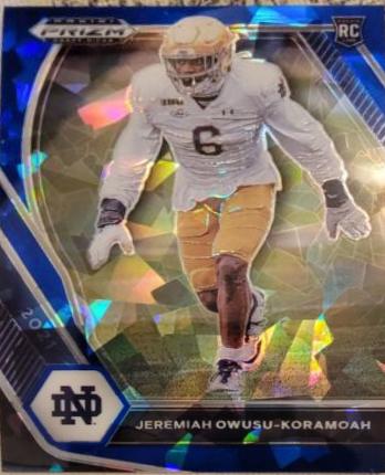 Jeremiah Owusu Koramoah [Blue Ice Prizm] #147