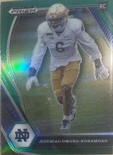Jeremiah Owusu Koramoah [Green Wave Prizm] #147