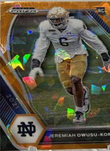 Jeremiah Owusu Koramoah [Orange Ice Prizm] #147