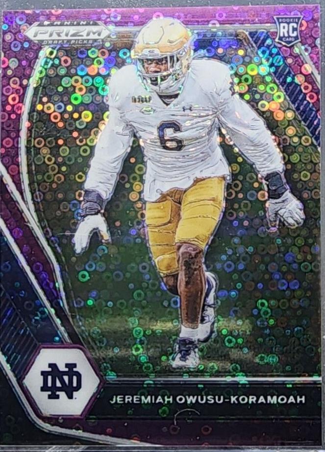 Jeremiah Owusu Koramoah [Purple Circles Prizm] #147