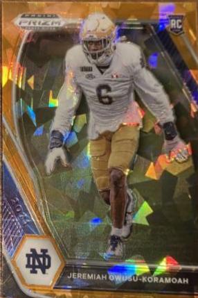 Jeremiah Owusu Koramoah [Purple Ice Prizm] #147