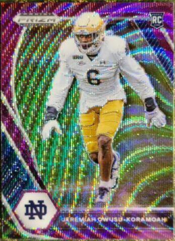 Jeremiah Owusu Koramoah [Purple Wave Prizm] #147