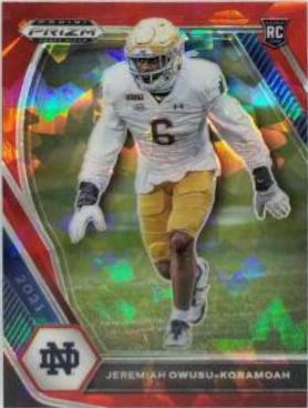 Jeremiah Owusu Koramoah [Red Ice Prizm] #147